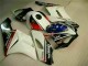 Blanco Negro Plástico Moto Honda CBR 1000 RR 04-05 Blanco Negro Plástico Moto Honda CBR 1000 RR 04-05