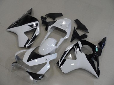 Blanco Negro Plástico Moto Honda CBR 900 RR 954 02-03