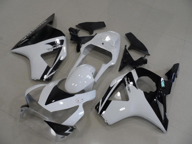 Blanco Negro Plástico Moto Honda CBR 900 RR 954 02-03 Blanco Negro Plástico Moto Honda CBR 900 RR 954 02-03