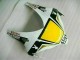 Blanco Negro Playboy ABS Carenado Motocicleta Honda CBR 1000 RR 08-11 Blanco Negro Playboy ABS Carenado Motocicleta Honda CBR 1000 RR 08-11