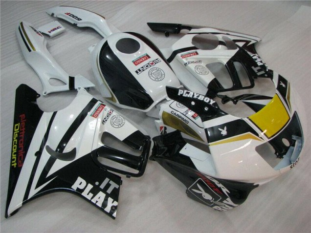 Blanco Negro Playboy Carenado Moto Honda CBR 600 F3 95-98