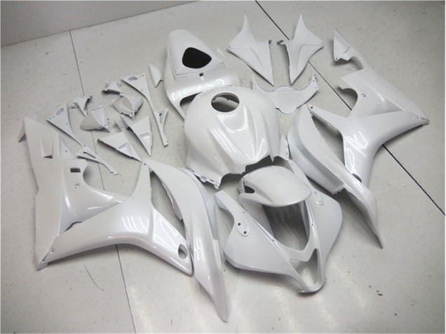 Blanco Perla ABS Carenado Motocicleta Honda CBR 600 RR 07-08