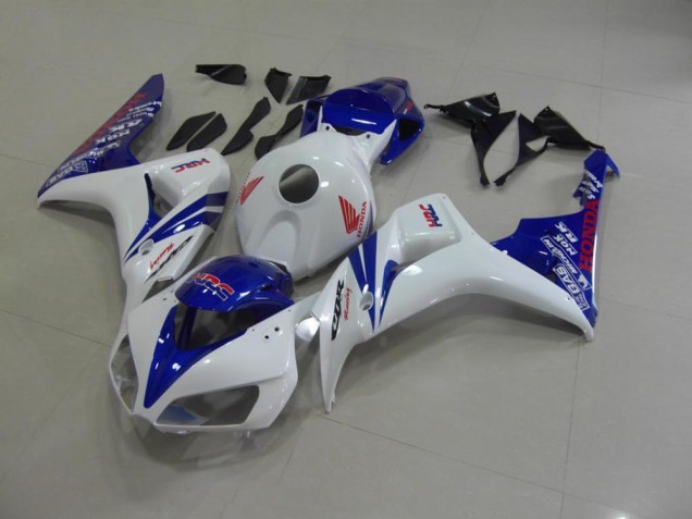 Blanco Perla Azul Carenado Moto Honda CBR 1000 RR 06-07 Blanco Perla Azul Carenado Moto Honda CBR 1000 RR 06-07