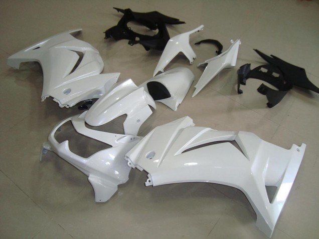 Blanco Perla Carenado Moto Kawasaki ZX 250R 08-12 Blanco Perla Carenado Moto Kawasaki ZX 250R 08-12