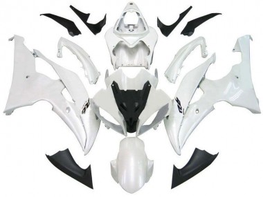 Blanco Perla R6 Carenado Moto Yamaha R6 08-16