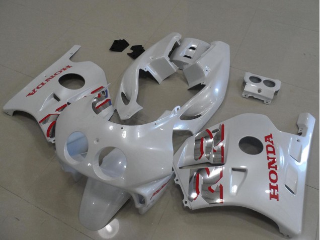 Blanco Perla Rojo Carenado Moto Honda CBR 250 RR MC22 91-98 Blanco Perla Rojo Carenado Moto Honda CBR 250 RR MC22 91-98