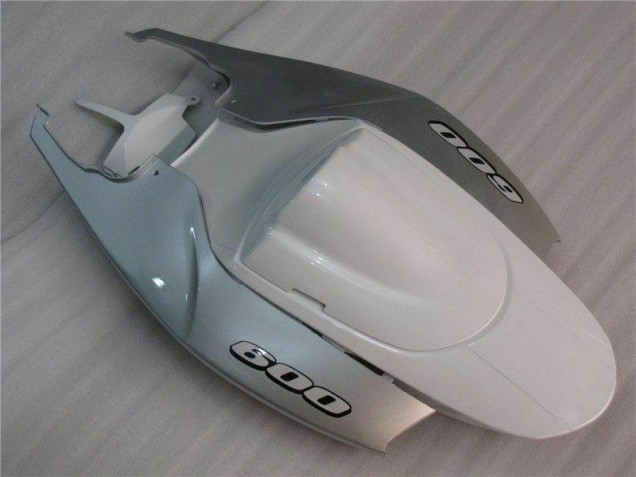 Blanco Plata Kit Completo Carenado Moto Suzuki GSXR 600 / 750 K6 06-07 Blanco Plata Kit Completo Carenado Moto Suzuki GSXR 600 / 750 K6 06-07