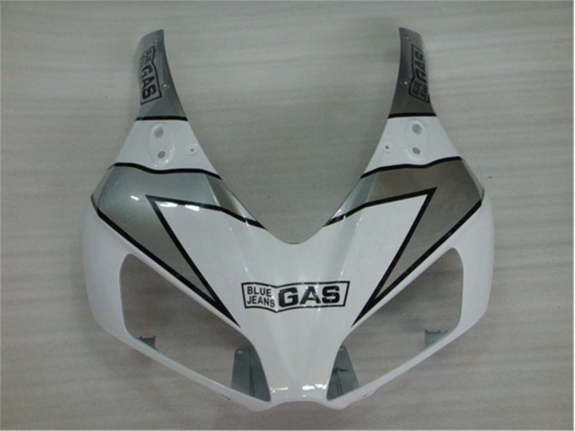 Blanco Plata Negro Repsol Moto Plástico Honda CBR 1000 RR 04-05 Blanco Plata Negro Repsol Moto Plástico Honda CBR 1000 RR 04-05
