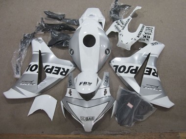 Blanco Repsol Inyección Kit Carenado Moto Honda CBR 1000 RR 08-11