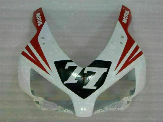 Blanco Rojo 77 Carenado Moto Honda CBR 1000 RR 04-05 Blanco Rojo 77 Carenado Moto Honda CBR 1000 RR 04-05
