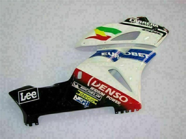 Blanco Rojo ABS Moto Plástica Honda CBR 1000 RR 04-05 Blanco Rojo ABS Moto Plástica Honda CBR 1000 RR 04-05