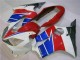 Blanco Rojo Carenado Moto Honda CBR 600 F4i 04-07