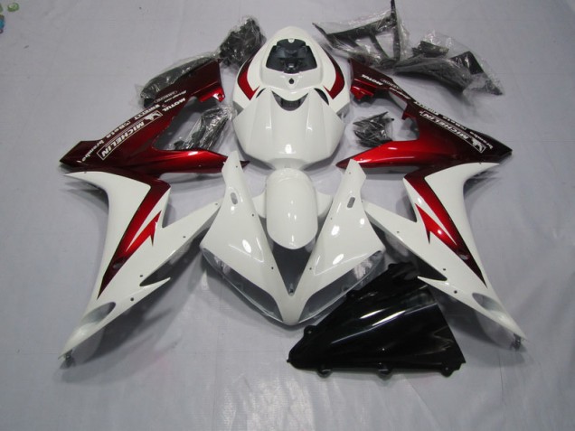 Blanco Rojo Kits Carenado Moto Honda CBR 1000 RR 04-05