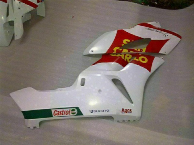 Blanco Rojo Kits Completo Carenado Moto ABS Honda CBR 1000 RR 04-05 Blanco Rojo Kits Completo Carenado Moto ABS Honda CBR 1000 RR 04-05