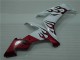 Blanco Rojo Llama Carenado Moto Yamaha R1 04-06