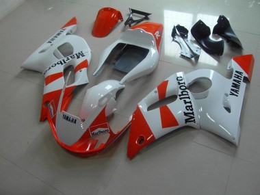 Blanco Rojo Marlboro Carenado Moto Yamaha R6 98-02