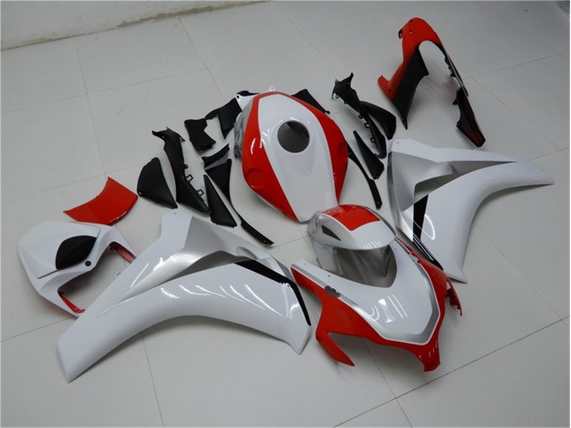 Blanco Rojo Plástico Moto Honda CBR 1000 RR 08-11 Blanco Rojo Plástico Moto Honda CBR 1000 RR 08-11