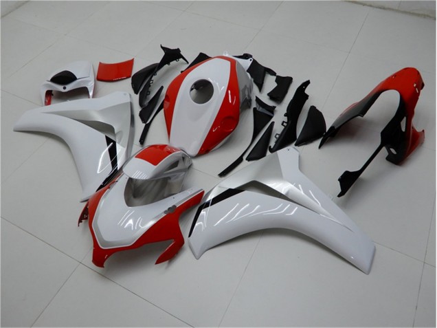 Blanco Rojo Plástico Moto Honda CBR 1000 RR 08-11 Blanco Rojo Plástico Moto Honda CBR 1000 RR 08-11
