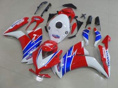 Blanco Rojo TT Legend Carenado Moto Honda CBR 1000 RR 12-16