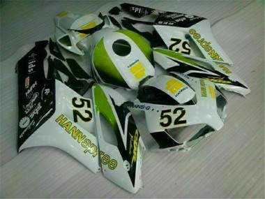 Blanco Verde Hannspree 52 Carenado & Plástico Moto Honda CBR 1000 RR 04-05