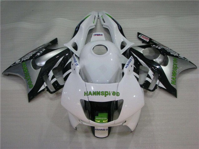 Blanco Verde Hannspree Carenado Moto Honda CBR 600 F3 95-98 Blanco Verde Hannspree Carenado Moto Honda CBR 600 F3 95-98