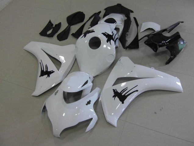 Blanco con Especial Calcomanías Carenado Moto Honda CBR 1000 RR 08-11 Blanco con Especial Calcomanías Carenado Moto Honda CBR 1000 RR 08-11