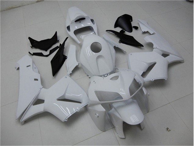 Brillante Blanco Carenado Moto Honda CBR 600 RR 05-06 Brillante Blanco Carenado Moto Honda CBR 600 RR 05-06