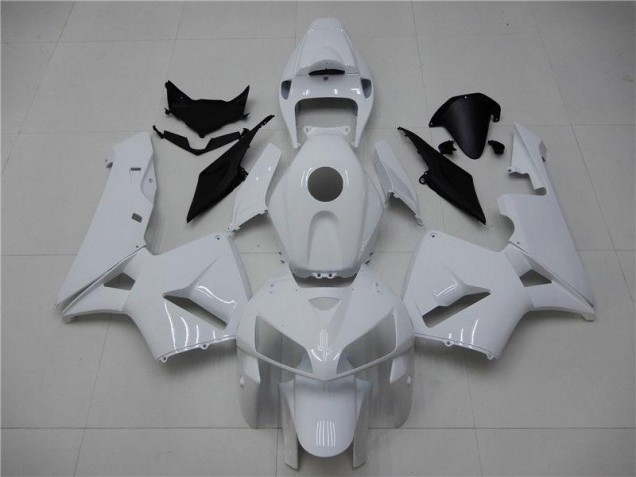 Brillante Blanco Carenado Moto Honda CBR 600 RR 05-06 Brillante Blanco Carenado Moto Honda CBR 600 RR 05-06