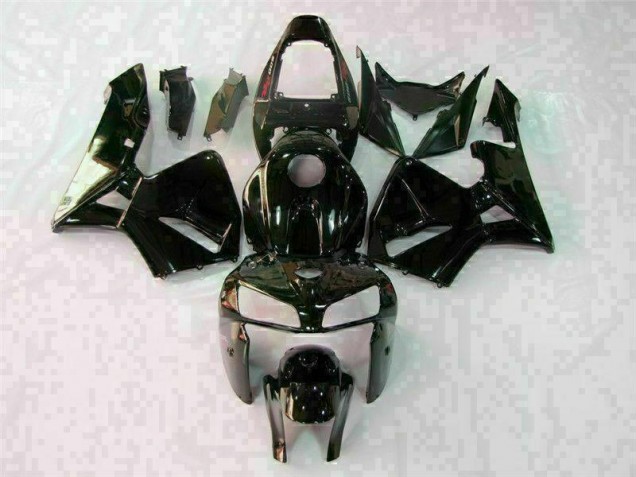 Brillante Negro ABS Carenado Motocicleta Honda CBR 600 RR 05-06 Brillante Negro ABS Carenado Motocicleta Honda CBR 600 RR 05-06