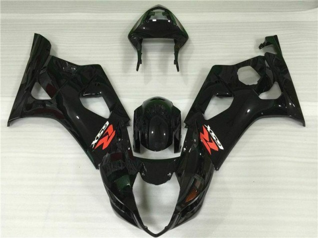Brillante Negro ABS Carenado Motocicleta Suzuki GSXR 1000 K3 03-04 Brillante Negro ABS Carenado Motocicleta Suzuki GSXR 1000 K3 03-04