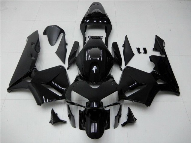 Brillante Negro ABS Kits Carenado Moto Honda CBR 600 RR 03-04