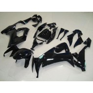 Brillante Negro ABS Moto Plástico Kawasaki ZX10R 08-10