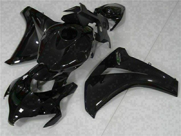 Brillante Negro Carenado Moto Honda CBR 1000 RR 08-11 Brillante Negro Carenado Moto Honda CBR 1000 RR 08-11