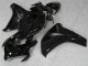 Brillante Negro Carenado Moto Honda CBR 1000 RR 08-11 Brillante Negro Carenado Moto Honda CBR 1000 RR 08-11