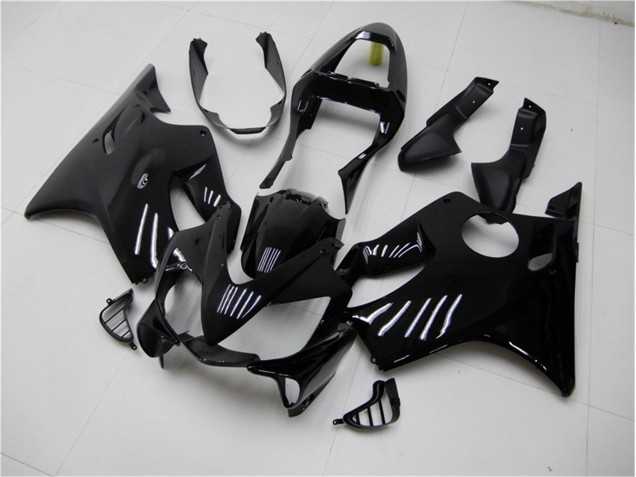 Brillante Negro Carenado Moto Honda CBR 600 F4i 01-03 Brillante Negro Carenado Moto Honda CBR 600 F4i 01-03