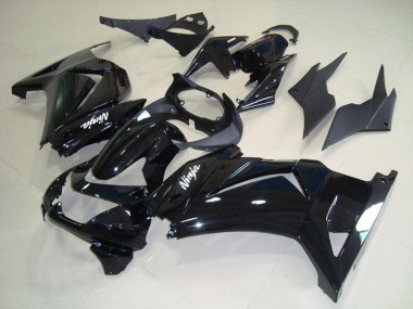 Brillante Negro Carenado Moto Kawasaki ZX 250R 08-12