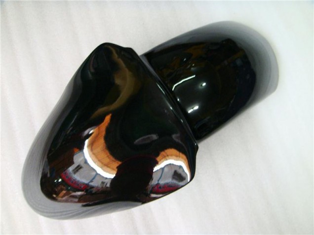 Brillante Negro Carenado Moto Kawasaki ZX6R 00-02 Brillante Negro Carenado Moto Kawasaki ZX6R 00-02
