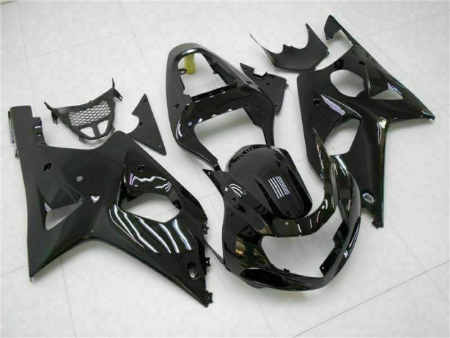 Brillante Negro Carenado Moto Suzuki GSXR 1000 K1 00-02