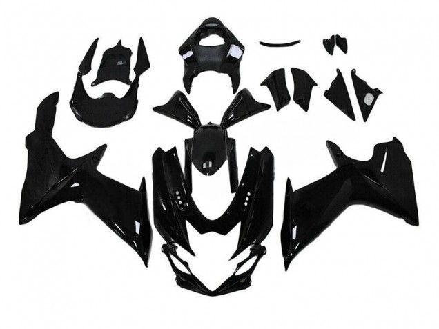 Brillante Negro Carenado Moto Suzuki GSXR 600 / 750 K11 11-21 Brillante Negro Carenado Moto Suzuki GSXR 600 / 750 K11 11-21