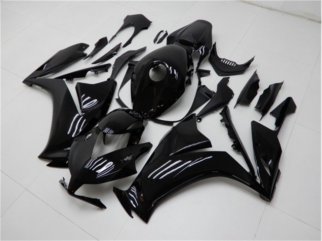 Brillante Negro Carenado & Plástico Moto Honda CBR 1000 RR 12-16 Brillante Negro Carenado & Plástico Moto Honda CBR 1000 RR 12-16