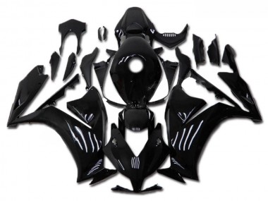 Brillante Negro Carenado & Plástico Moto Honda CBR 1000 RR 12-16