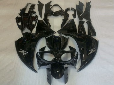 Brillante Negro Carrocería Motocicletas Yamaha R1 12-14