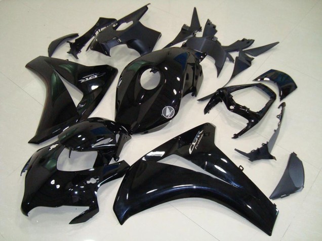 Brillante Negro Chrome Calcomanías Carenado Moto Honda CBR 1000 RR 08-11 Brillante Negro Chrome Calcomanías Carenado Moto Honda CBR 1000 RR 08-11