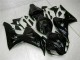 Brillante Negro Kit Completo Carenado Moto Honda CBR 1000 RR 06-07