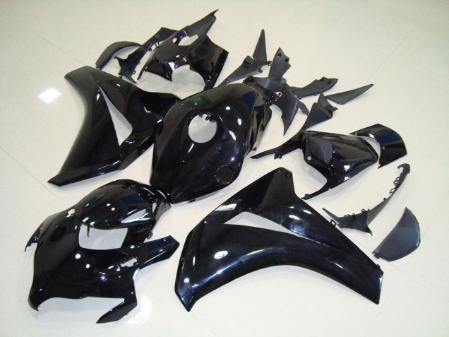 Brillante Negro Kits Carenado Moto Honda CBR 1000 RR 08-11 Brillante Negro Kits Carenado Moto Honda CBR 1000 RR 08-11