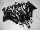 Brillante Negro Kits Carenado Moto Kawasaki ZX6R 07-08