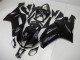 Brillante Negro Kits Carenado Moto Kawasaki ZX6R 07-08