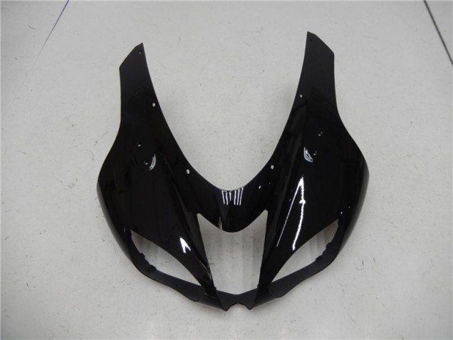Brillante Negro Kits Carenado Moto Kawasaki ZX6R 07-08