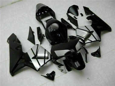 Brillante Negro Kits Completo Carenado Moto ABS Honda CBR 600 RR 03-04