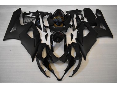 Brillante Negro Mate Carenado Moto Suzuki GSXR 1000 K5 05-06